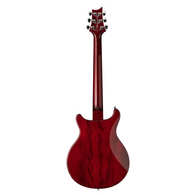 PRS 2021 SE MIRA Electric Guitar - Vintage Cherry, Black Guard - Display Model image 3