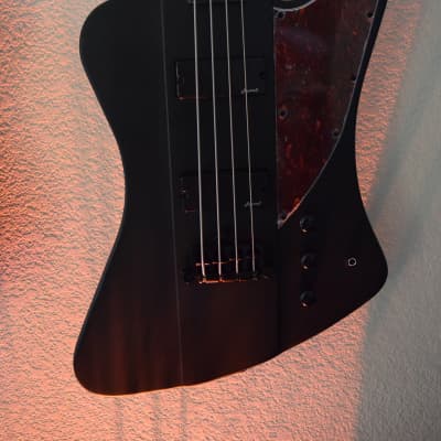 Harley Benton TB-70 SBK Murdered Out! Deluxe Series Bass 2020 Black Matte image 6