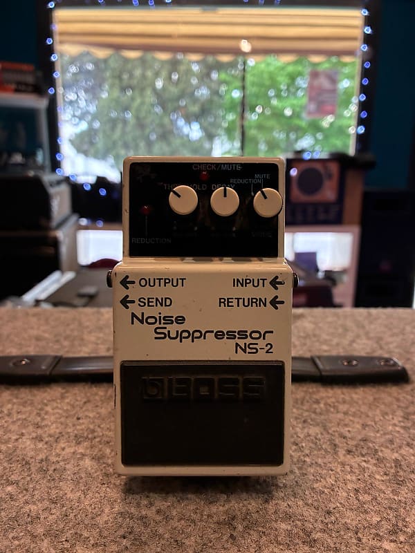 Boss NS-2 Noise Suppressor (Silver Label) 1989 - Present - White image 1