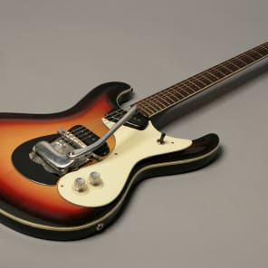 Mosrite Joe Maphis 1959 sunburst; rare set-neck, side-jack, bound body, very early model image 8