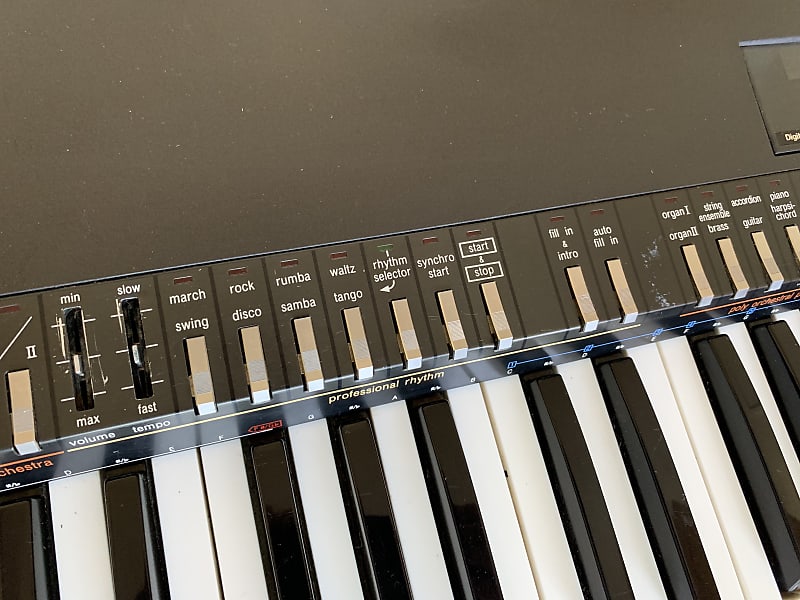 Vintage Technics SX K200 keyboard 1982 Casio Casiotone