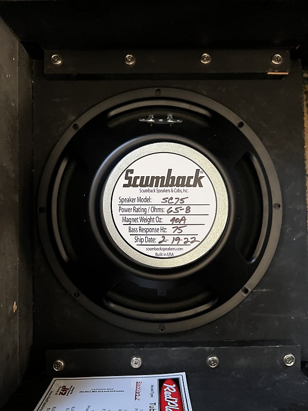 Scumback Sc75 sc75 scumnico alnico 8 ohm 65 watt Reverb