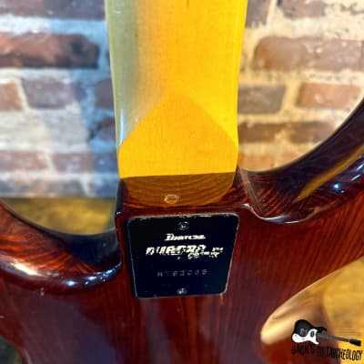 Ibanez Roadster II RS-900 Electric Bass w/ RetroVibe UK MM-Style Preamp & Pro Restoration (1978 - Oak Stain) image 10