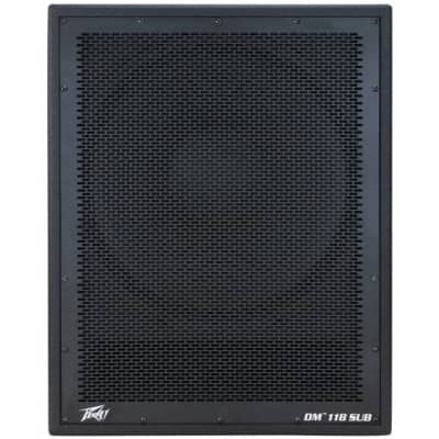 Peavey DM 118 Sub Dark Matter Series Active Powered Subwoofer 18inch 800w for sale