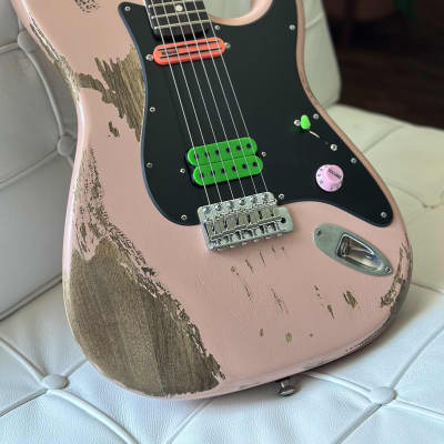 Warmoth Stratocaster 2023 - Relic Shell Pink image 5