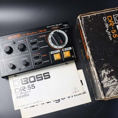 Boss DR-55 Dr. Rhythm 1980s - Black