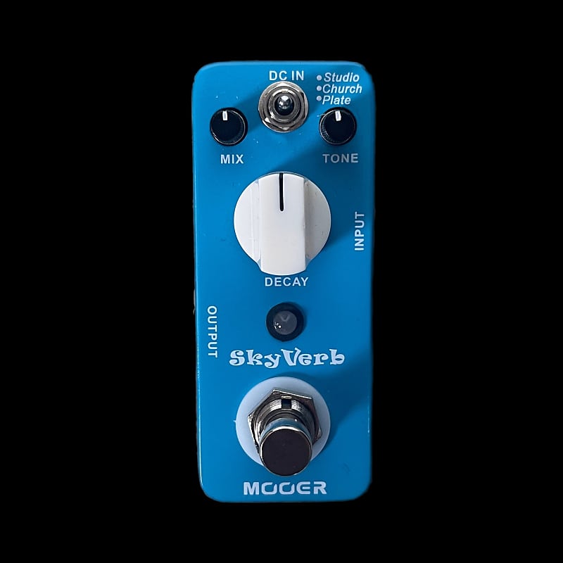 Mooer MRV2 SkyVerb Digital Reverb Micro Pedal Reverb