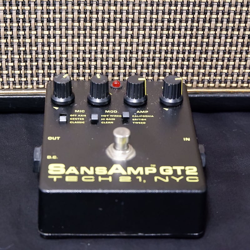 その他 TECH Sans Anp Amazon.com: Tech 21 SansAmp GT2 Tube Amp Emulator Pedal