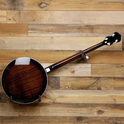 Washburn American B11 5-String Banjo Natural Gloss with Hardshell Case image 4