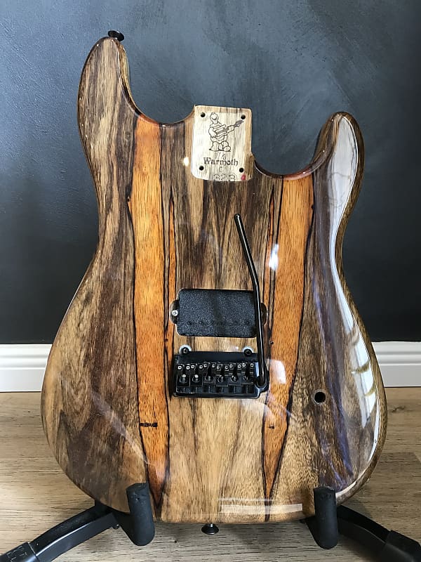 Warmoth San Dimas Body Black limba 7/8 Clear | Reverb Canada