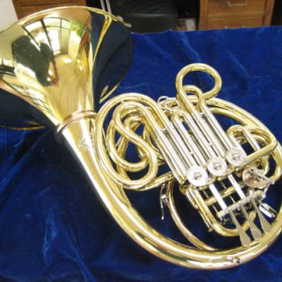 New Alexander 103MAL Double French Horn in Yellow Brass, Lacquered, Detachable Bell Flare for sale