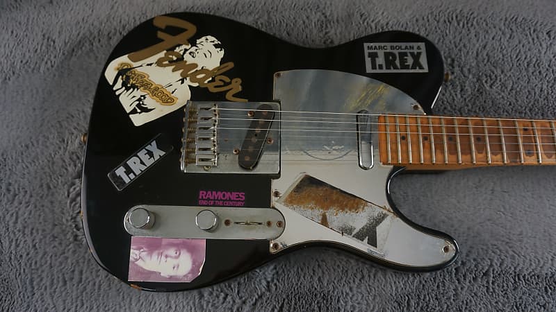 Fender Telecaster 1984 - 1987 - Black Japan | Reverb
