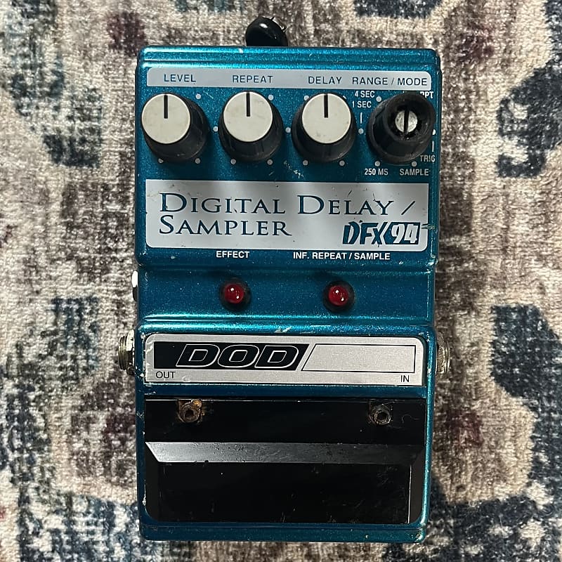 DOD Digital Delay / Sampler DFX94 Delay Guitar Effects Pedal! G187 image 1