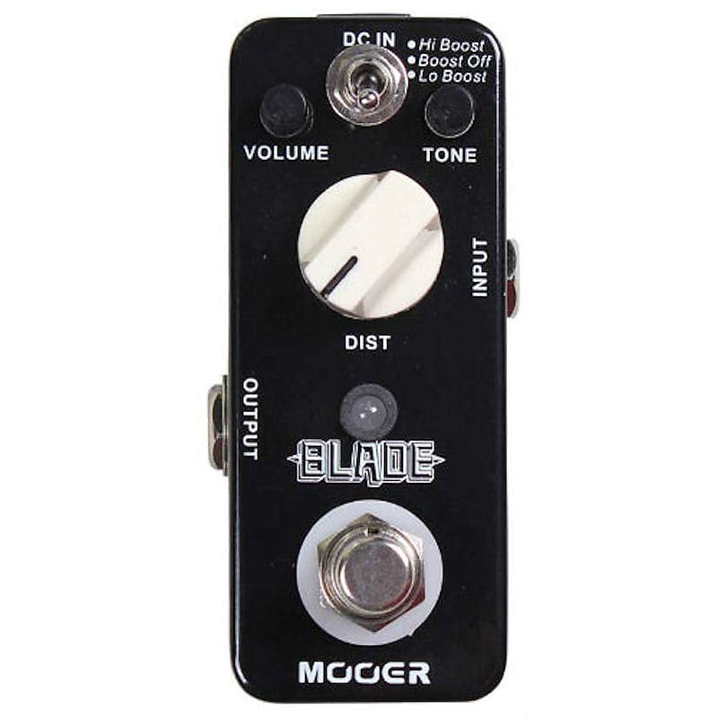Mooer Blade MICRO Distortion/Boost Heavy Metal Pedal True Bypass NEW image 1