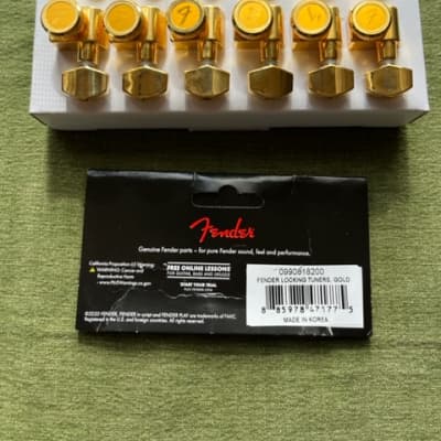 Fender Gold Locking Tuners for Standard Deluxe Professional Elite