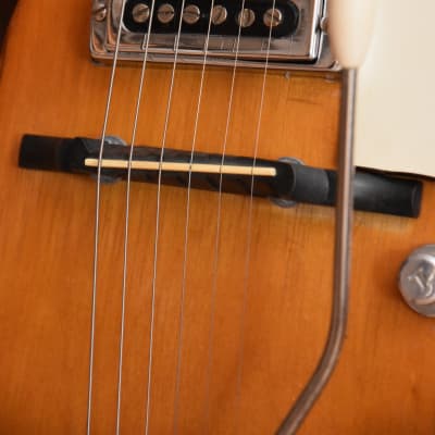 Hüttl Beat King II – 1960s German Vintage Archtop Hollowbody Jazz Guitar image 7
