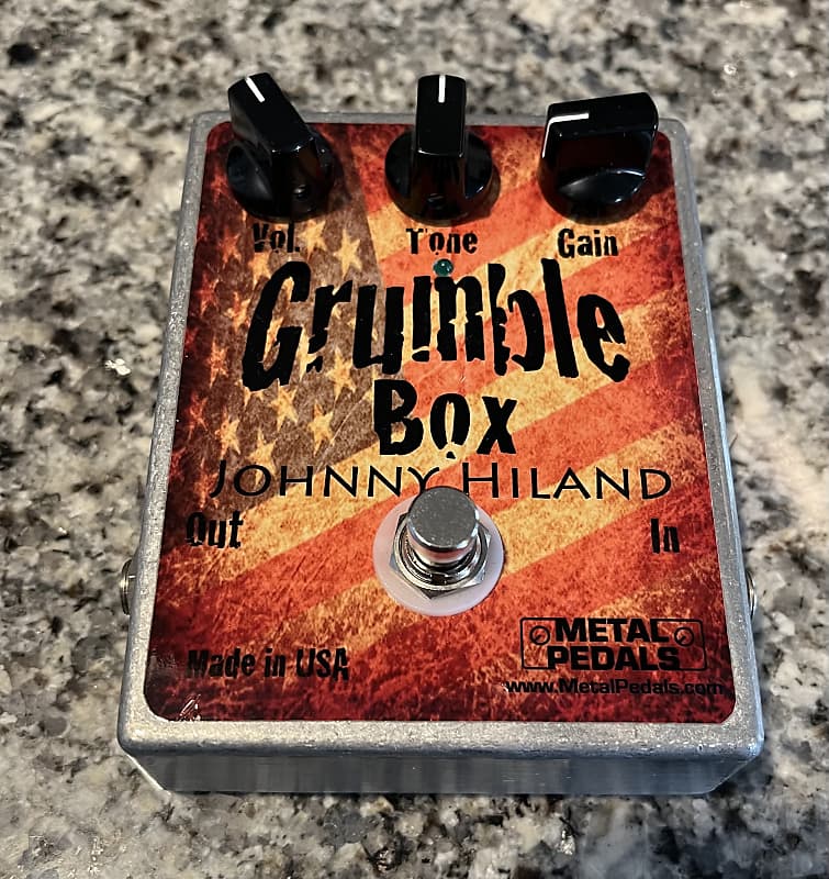 Metal Pedals Johnny Hiland Grumble Box