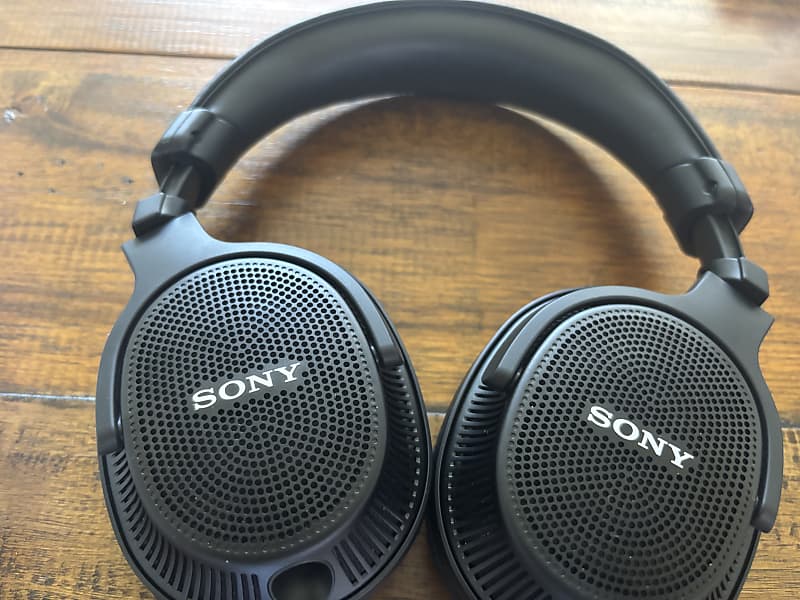 Sony MDR-MV1 Open Back Headphones - 24 Ohms 2023 - Present - Black  			