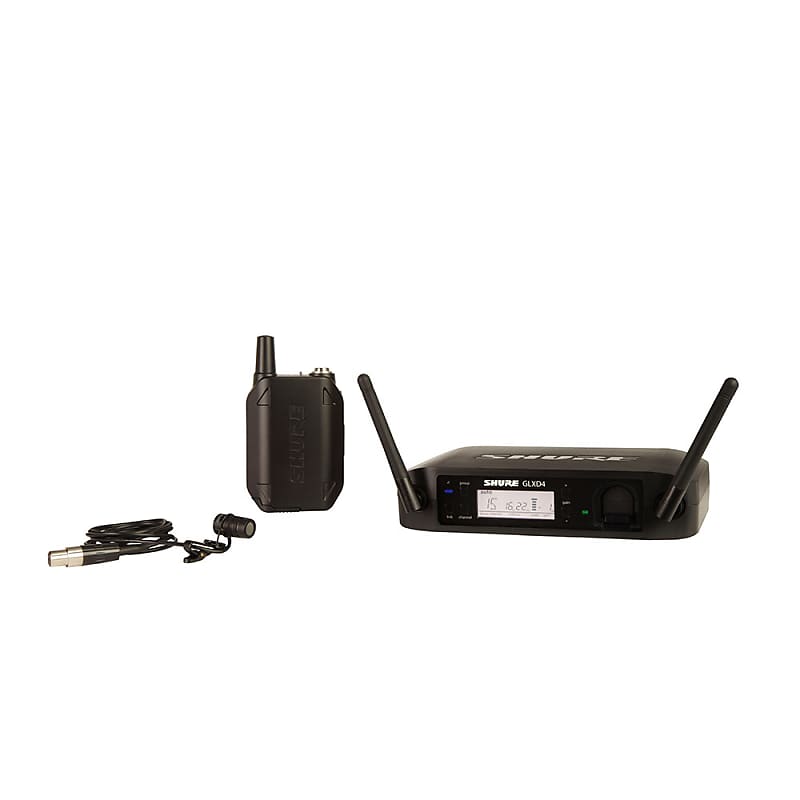 Shure GLXD14/85 - Rechargeable Lavalier Wireless System (with WL185) image 1