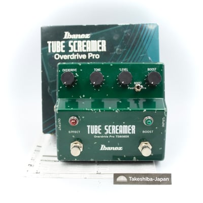 Ibanez TS808DX Tube Screamer Pro Deluxe Overdrive Pedal | Reverb