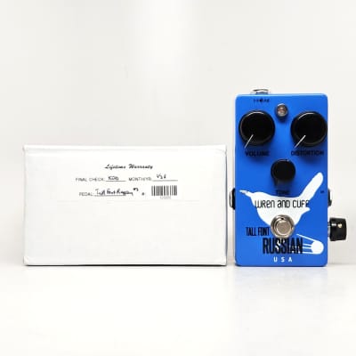 Reverb.com listing, price, conditions, and images for wren-and-cuff-tall-font-russian