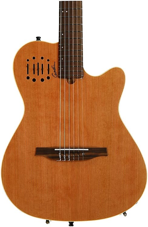 Godin MultiAc Nylon Encore Acoustic-Electric Guitar - Natural Semi-Gloss image 1