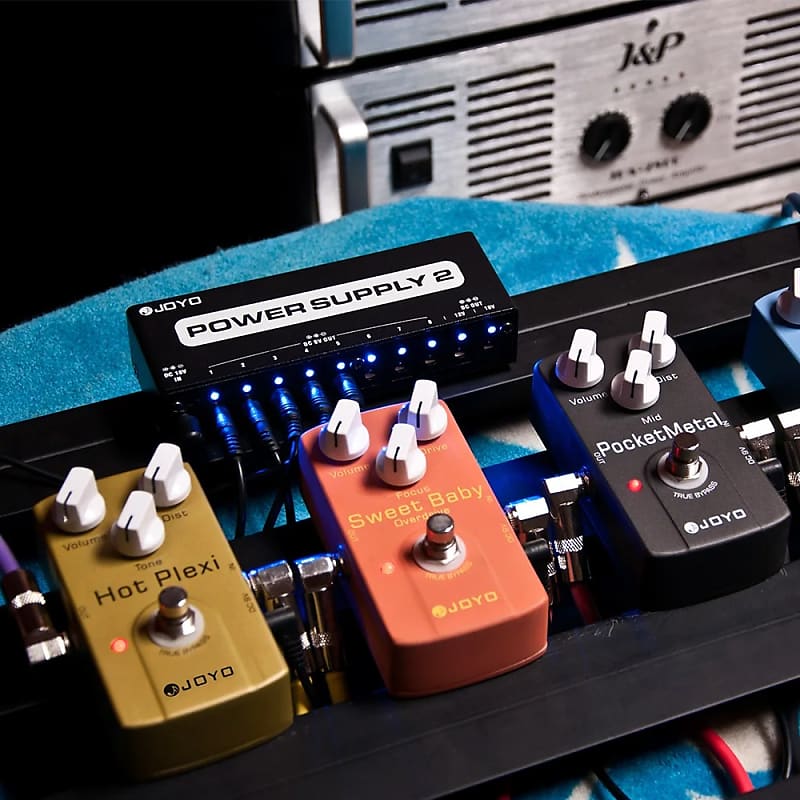 JOYO POWER TUNE ギターエフェクター Amazon.com: JOYO Power Supply Tuner Pedal with Isolated 8