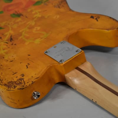 New Guardian Hand Painted Guitars Flower Telecaster Electric Guitar Fender Neck, Parts w/HSC image 9