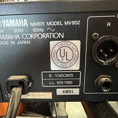 Yamaha MV-802 8-Channel Line Mixer Rackmount | eBay
