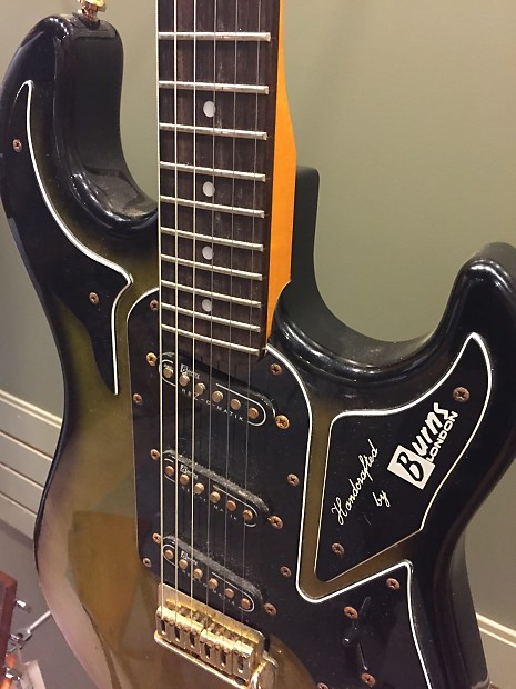 2002 Burns London Club Series Marquee Electric Guitar Green