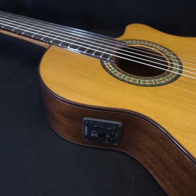 Alhambra 3C CW E1 Cutaway Acoustic Electric Classical Nylon String Guitar/Gig Bag image 11