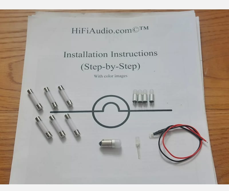 Marantz 2216B bulbs lamps lights  			