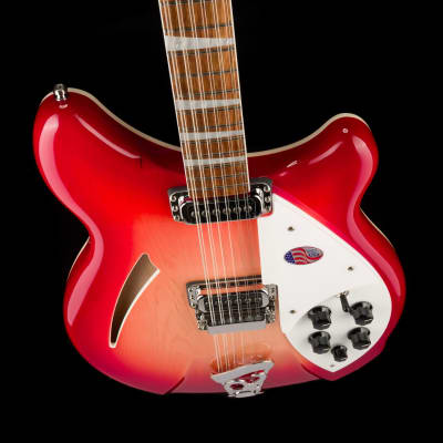 Rickenbacker 360/12 Fireglo Semi Hollow 12-String Electric Guitar with Case image 3