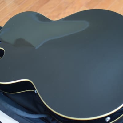Open Box D'Angelico Premier EXL-1 Archtop, Black with Gig Bag image 12