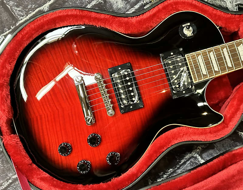 ギター Epiphone LesPaul Slash Signiture Epiphone Slash Les Paul Standard Electric Guitar - Anaconda