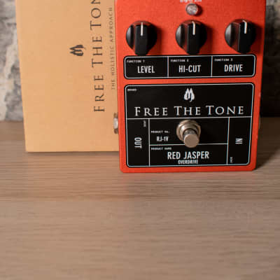 Free The Tone Red Jasper Overdrive RJ-1V | Reverb