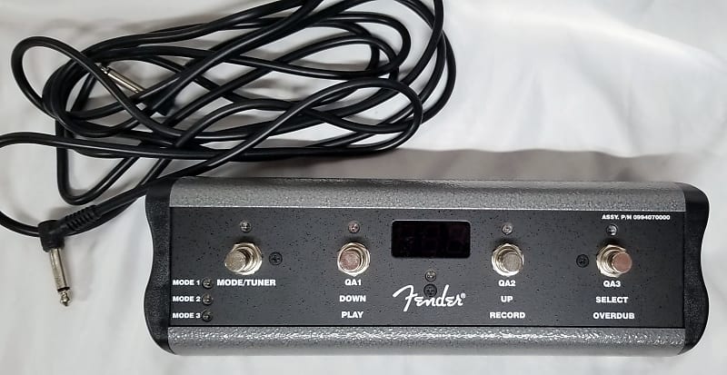 Fender ULT-4 4-Button Footswitch for G-Dec 0994070000 | Reverb