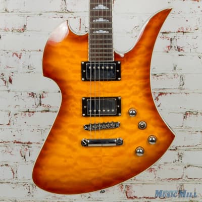 BC Rich Mockingbird MK5 Electric Guitar Amber (USED) | Reverb