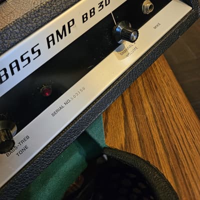 Premier BB30 Bass Amp Head 2 Channel with Vocal input 1960s image 3