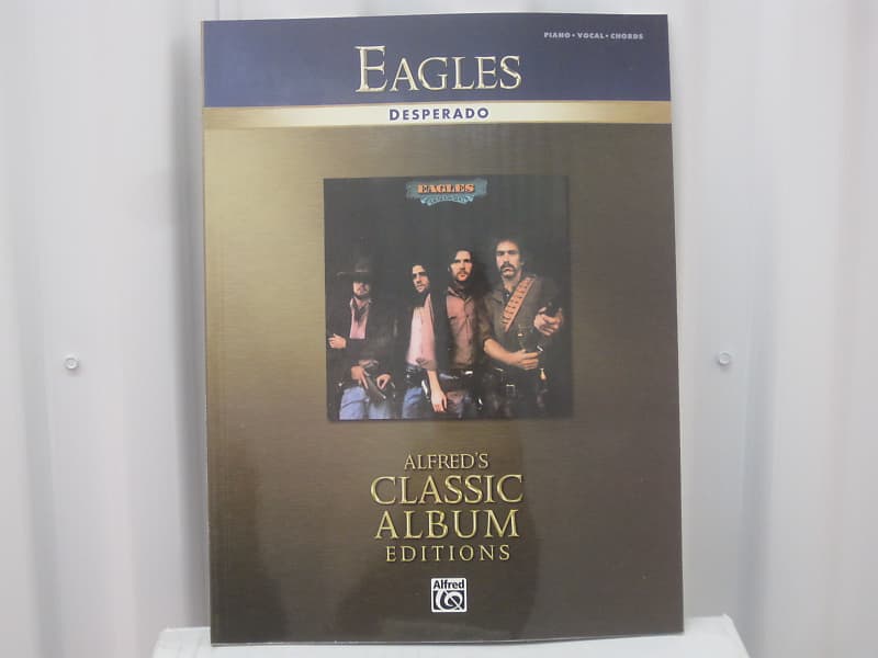 Eagles Desperado Sheet Music Song Book Songbook Piano Vocal Guitar Chords image 1