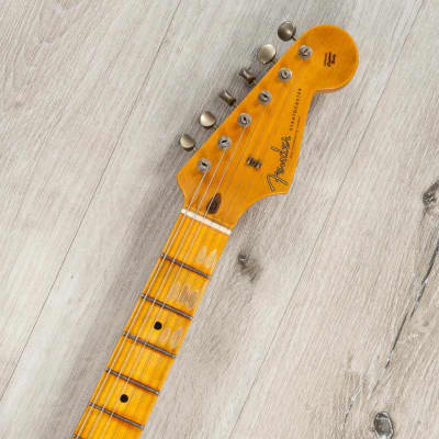 Fender Custom Shop Eric Clapton Stratocaster Journeyman Relic Guitar, Sunburst image 8