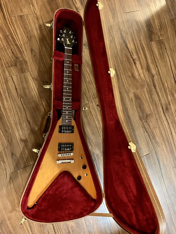 Gibson Flying V Limited Faded 2016 Vintage Trans Amber | Reverb