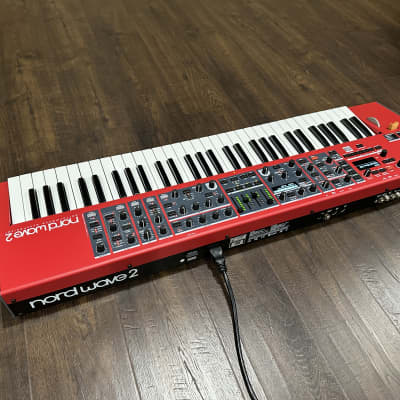 Nord Wave 2 61-Key 48-Voice Polyphonic Synthesizer 2013 - 2022 - Red