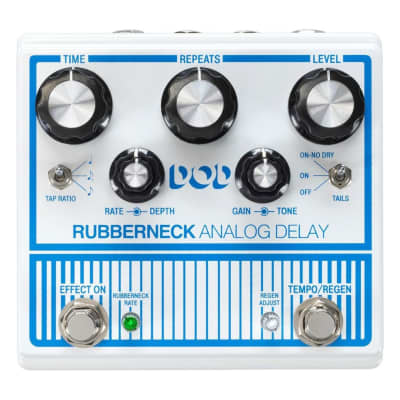 DOD Rubberneck Analog Delay Pedal with Tap Tempo image 5