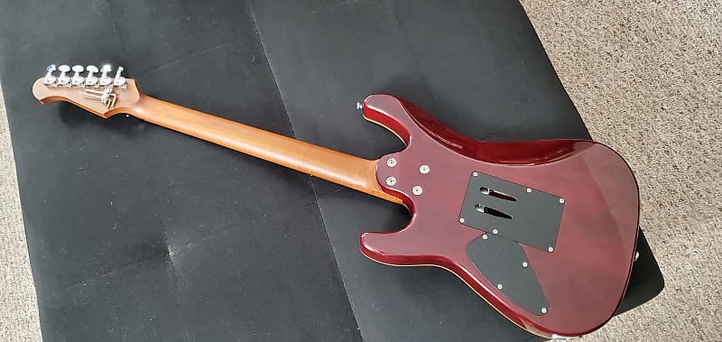 Harley Benton Fusion-III Electric Guitar HH FR Roasted Maple