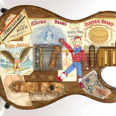 Walla Walla Guitar Company Electric Howdy – #200556 Maverick Crystal for sale
