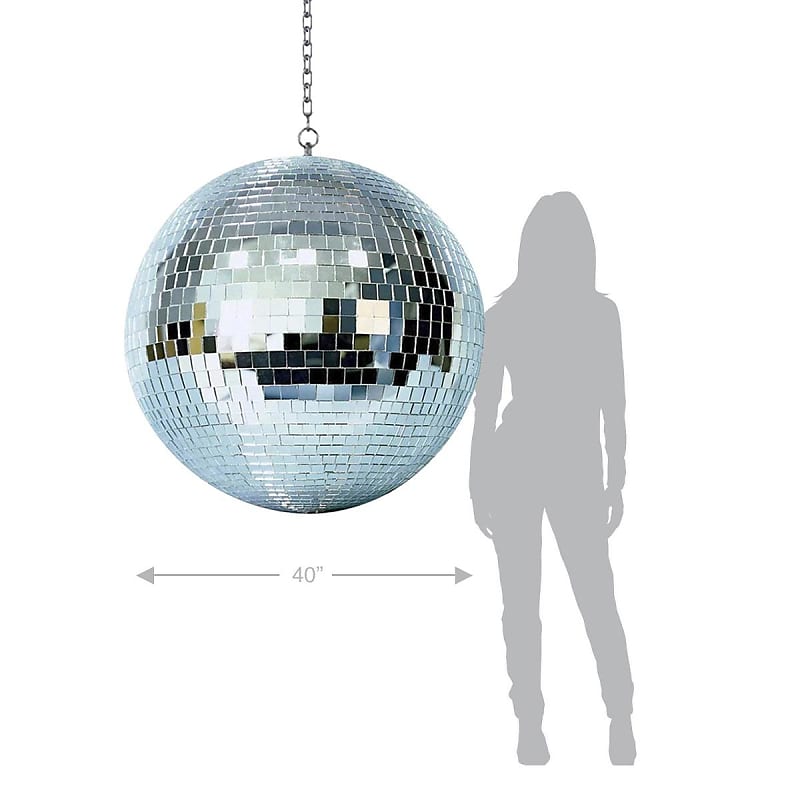 ProX MB-24 24 Mirror Ball with Motor & Pinspot