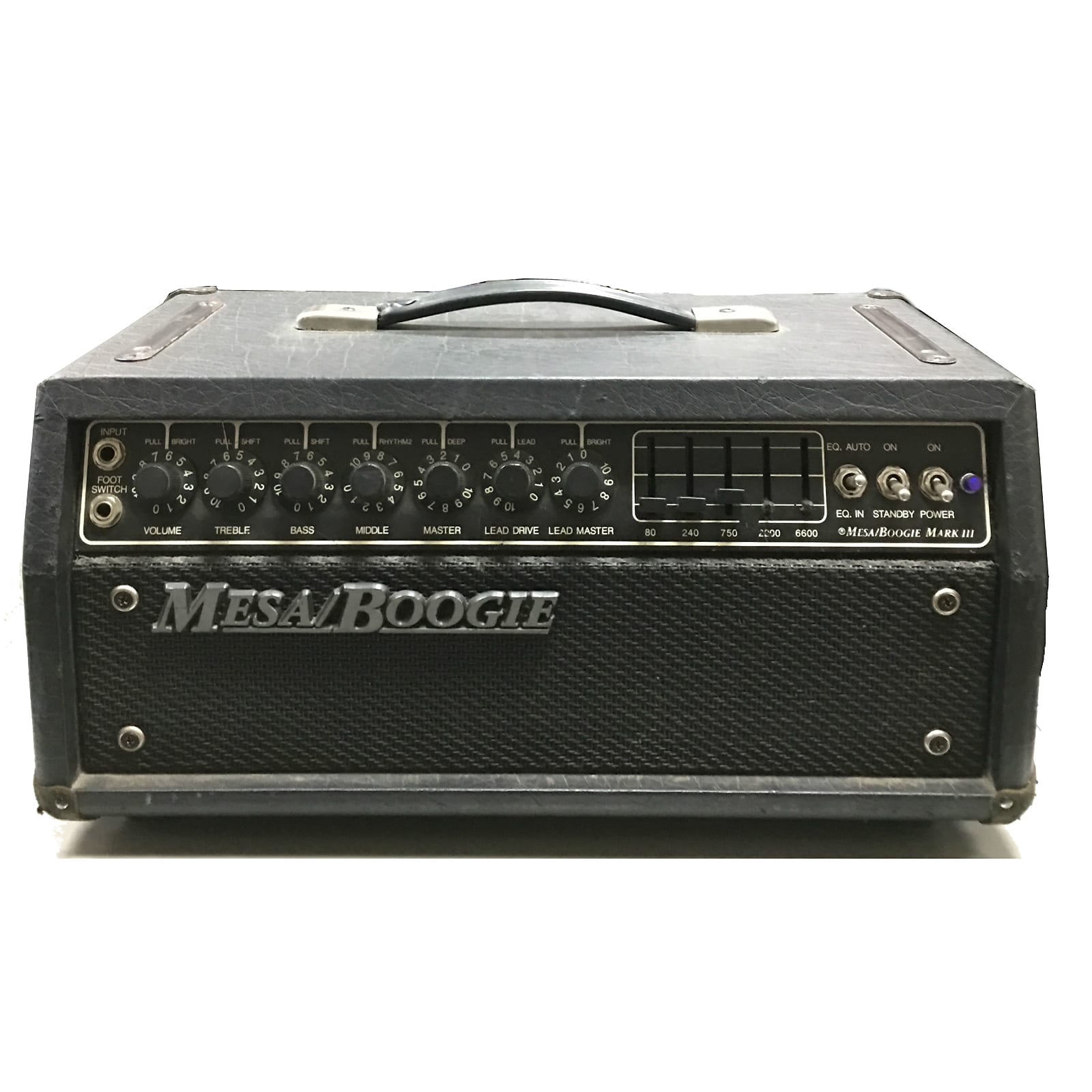 Mesa Boogie Mark III Green Stripe Simul-Class 3-Channel 85-Watt Guitar  Amp Head 1989 - 1997 | Reverb
