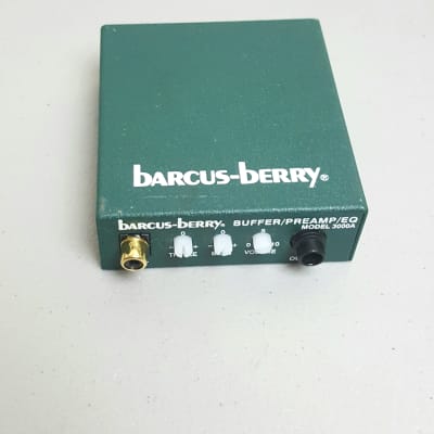 Barcus-Berry 3000A Acoustic Buffer/Preamp/EQ (for piezo pickup) - (No Reasonable OFFER Refused!!) image 1