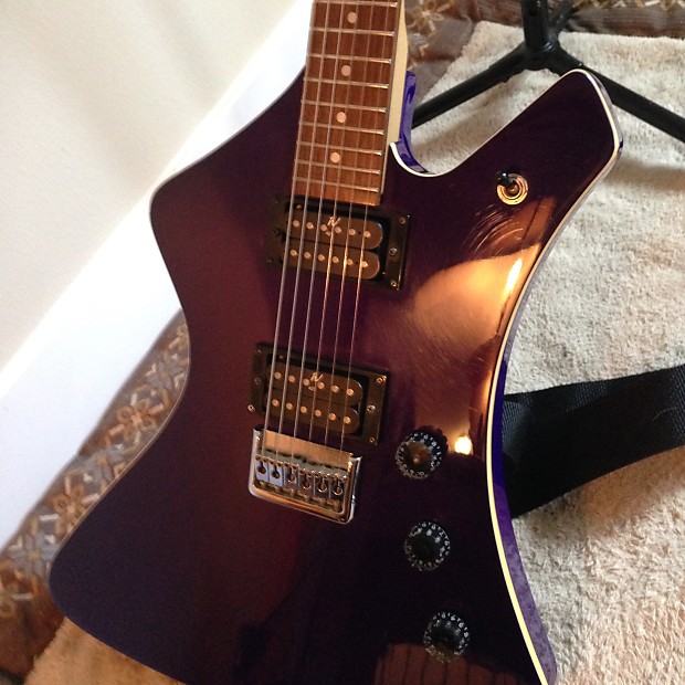 Washburn A5 Stage Series Reissue 90's (96?) Purple / Cream Reverb